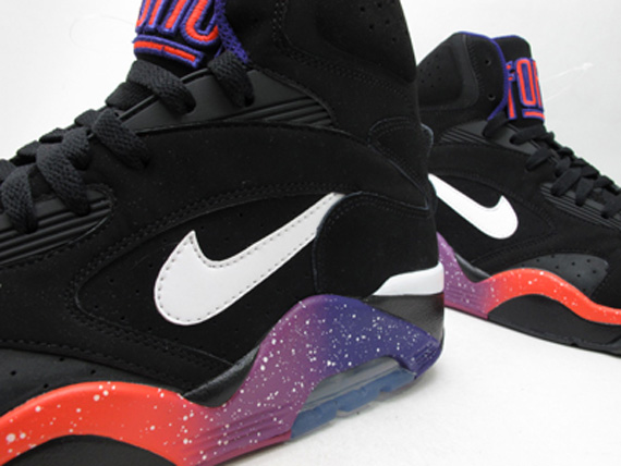 Nike Air Force 180 High - Black - White - Court Purple - Rave Pink