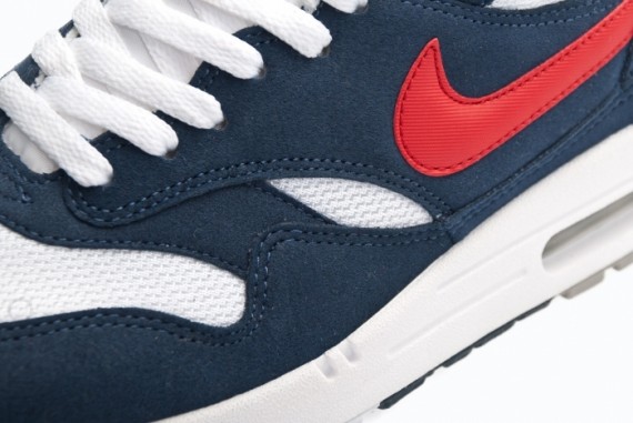 Nike Air Max 1 – Thunder – White – Gym Red