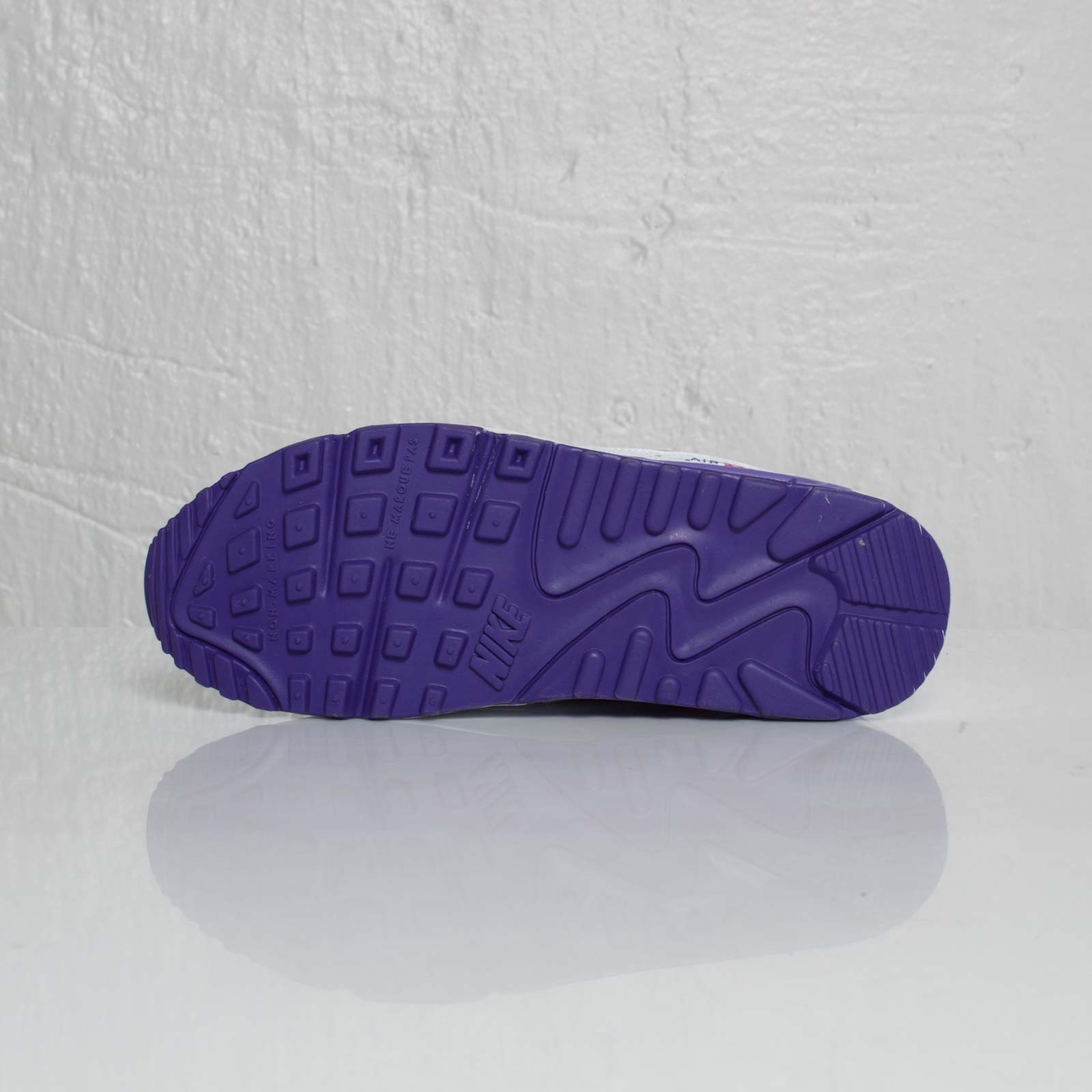 Nike Air Max 90 Gs White Metallic Gold Court Purple 5