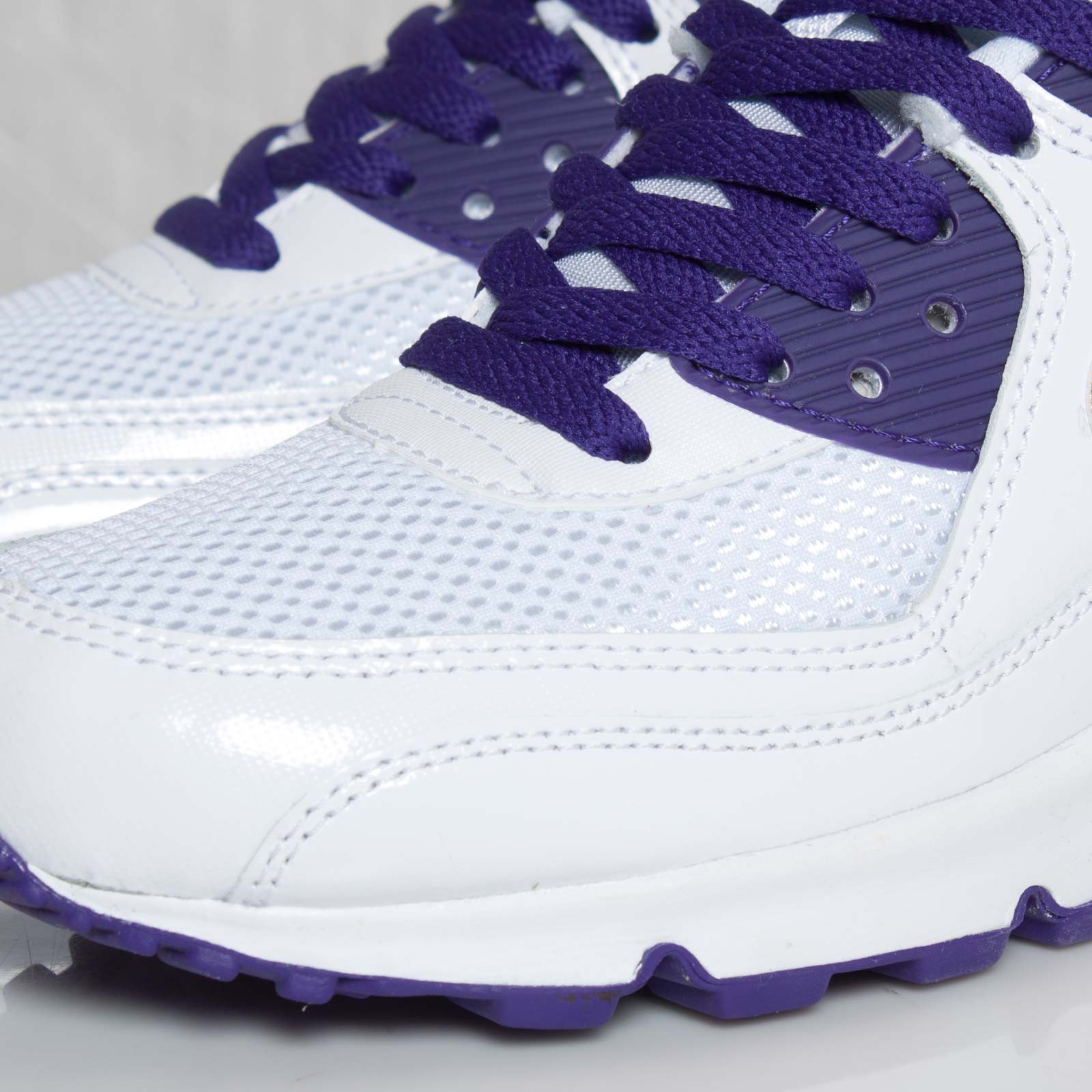 Nike Air Max 90 Gs White Metallic Gold Court Purple 7