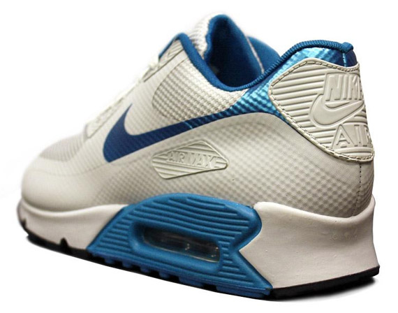 Nike Air Max 90 Hyperfuse Premium Platinum Dynamic Blue 4