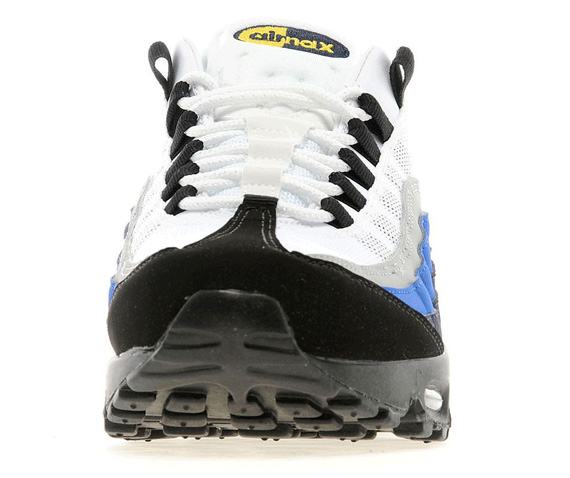 Nike Air Max 95 White Black Obsidian Yellow 13