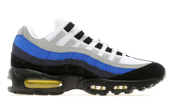 Nike Air Max 95 White Black Obsidian Yellow 4