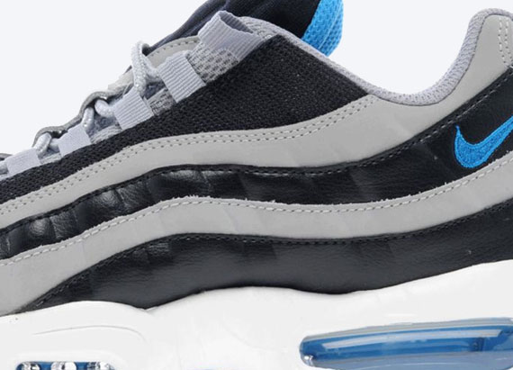 Nike Air Max 95 - Wolf Grey - Black - Blue Glow