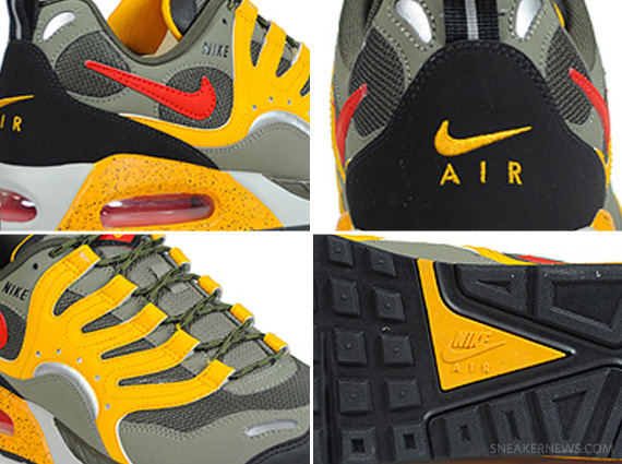 Nike Air Max Humara Olive Red Orange 3