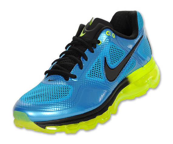 Nike Air Max Trainer 360 Breathe Blue Glow Volt Black 1