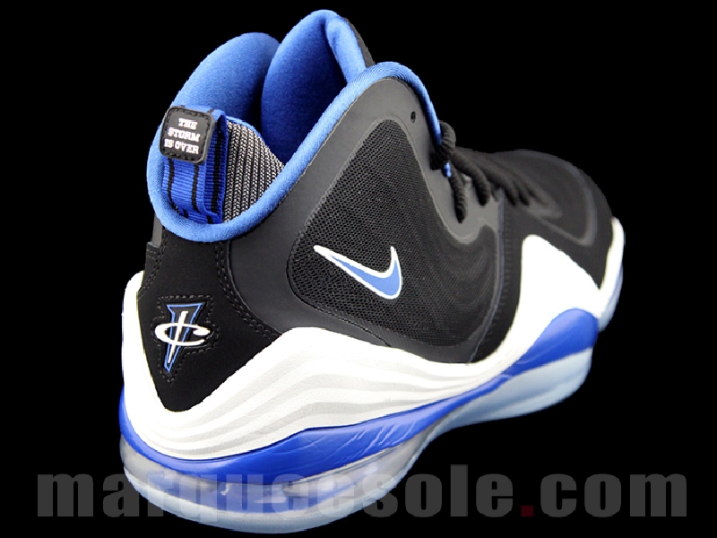 Nike Air Penny V White Black Game Royal 03