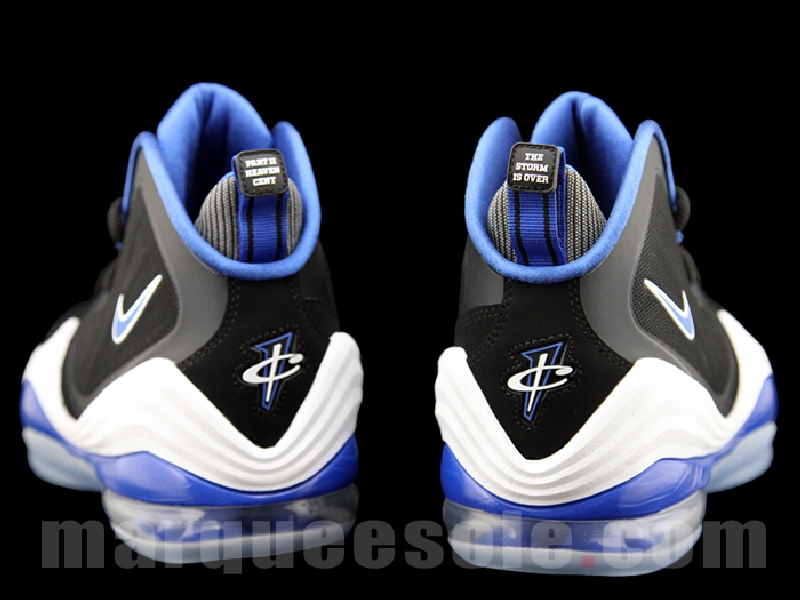 Nike Air Penny V White Black Game Royal 06