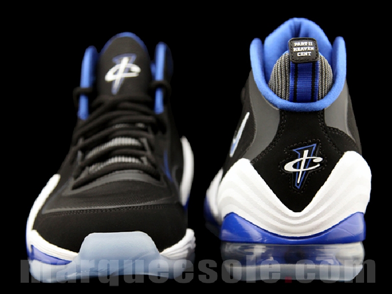 Nike Air Penny V White Black Game Royal 07
