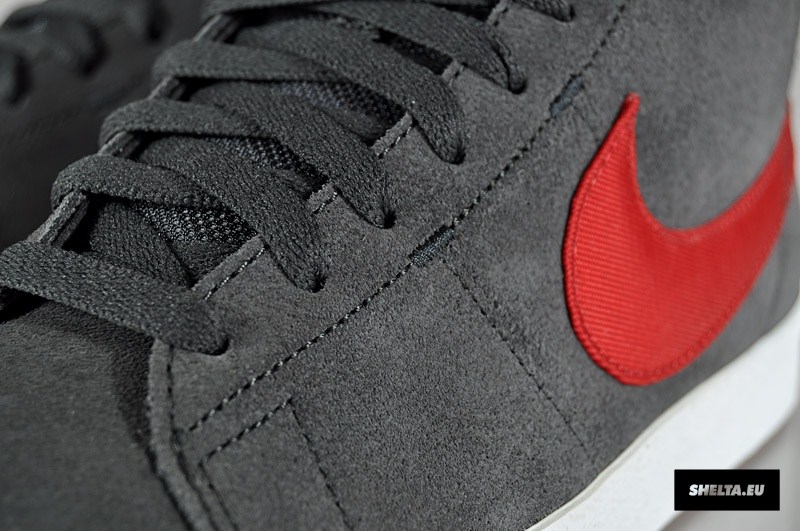 Nike Blazer Mid Lr Anthracite Gym Red White 6