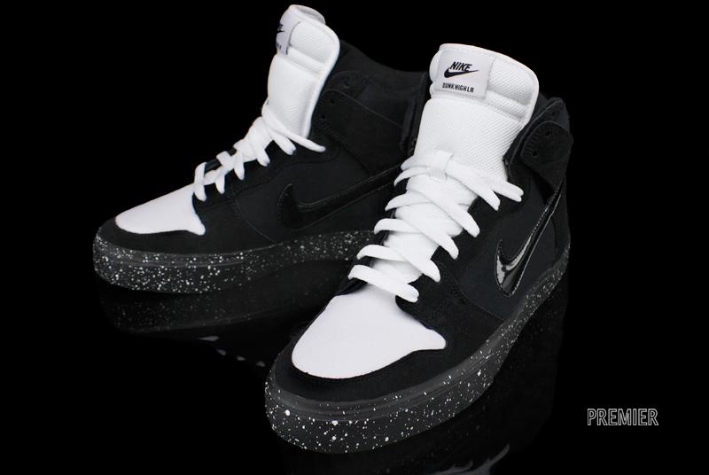 Nike Dunk High Lr Black White Speckle 2