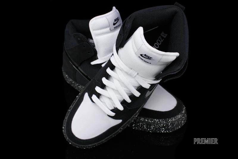 Nike Dunk High Lr Black White Speckle 5