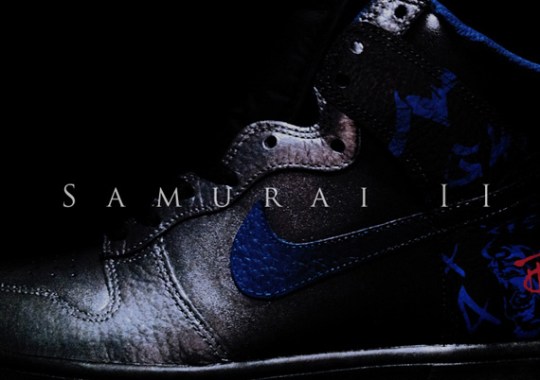 Nike Dunk High “Samurai II” Customs By ROM