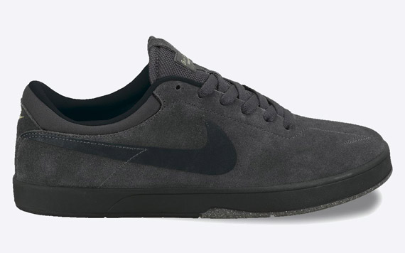 Nike Eric Koston 1 Anthracite Black Buff Gold 2