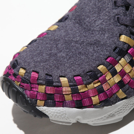 Nike Footscape Woven Chukka Motion Wool Dark Grey Maroon 6