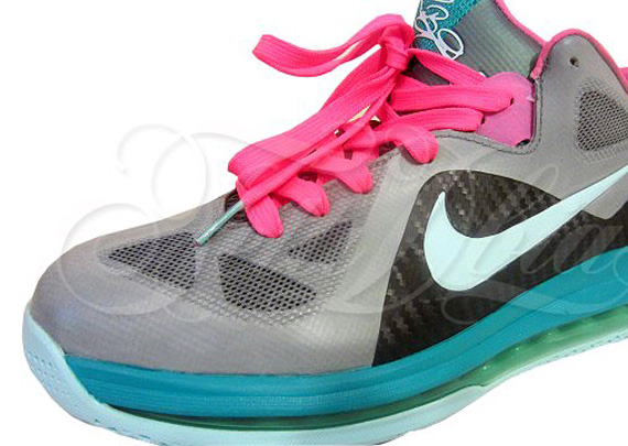 Nike LeBron 9 Low "Miami Vice Elite" Customs By Fetti D'Biasi