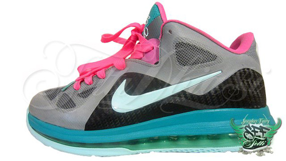 Nike Lebron 9 Low Elite Miami Vice Customs 6