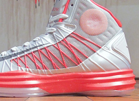 Nike Lunar Hyperdunk Sport Pack Platinum Dark Grey Bright Crimson 1