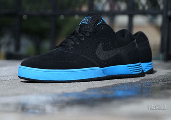 Nike Paul Rodriguez 6 - Black - Blue Glow