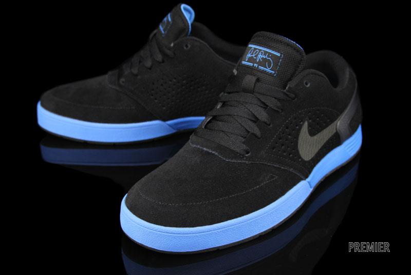 Nike Paul Rodriguez 6 Black Blue Glow 2