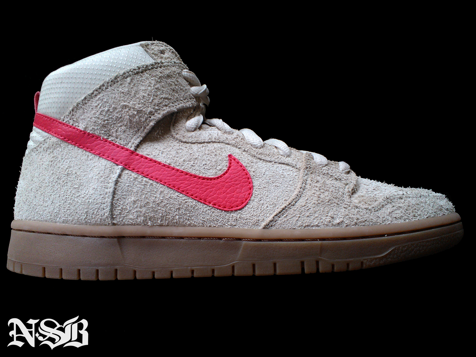 Nike Sb Dunk High Vanilla Suede New Images 1