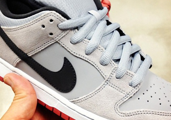 Nike SB Dunk Low – Grey – Black – Red | Spring 2013