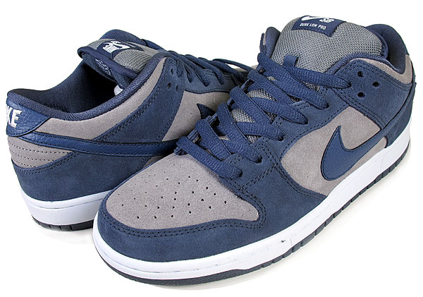 Nike Sb Dunk Low Thunder Blue Cool Grey White 2