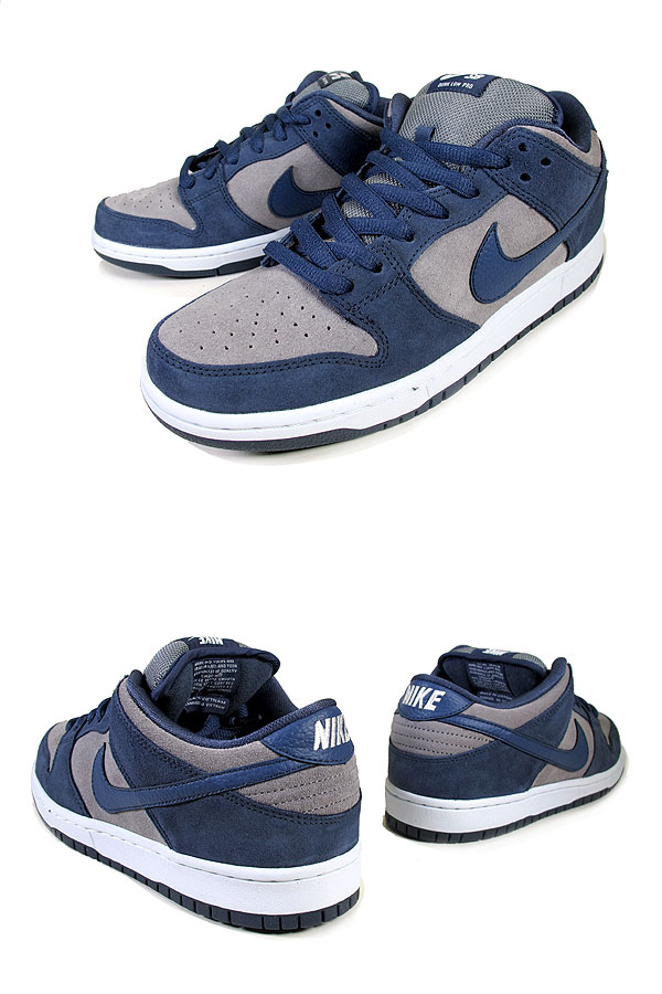 Nike Sb Dunk Low Thunder Blue Cool Grey White 3