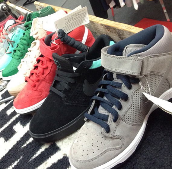 Nike Sb Dunk Mid Grey Spring 2013 Footwear Preview