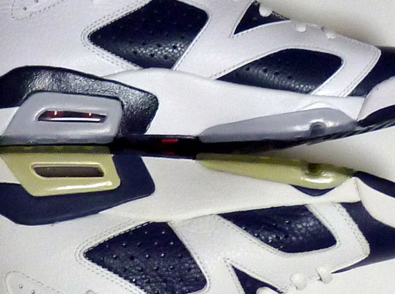 Air Jordan VI "Olympic" - 2000 vs. 2012 Comparison