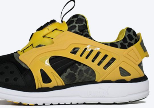 Puma Disc Blaze LTWT – Black – Yellow – Giraffe