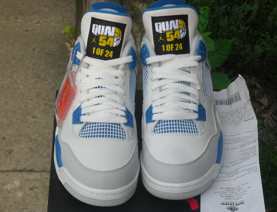 Quai 54 Air Jordan Iv Military Available On Ebay 3