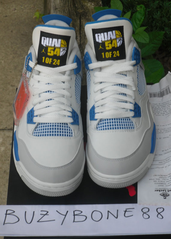 Quai 54 Air Jordan Iv Military Available On Ebay 7