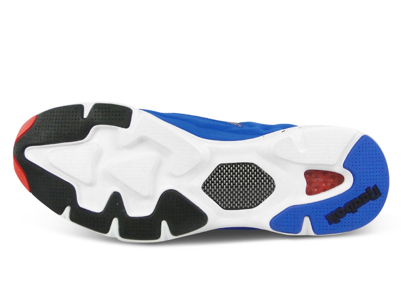 Reebok Insta Pump Fury Blue Grey Red 5