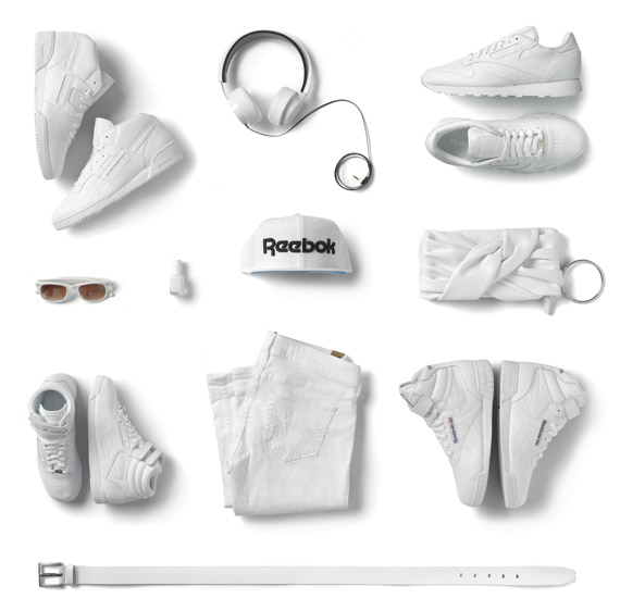 Reebok Summer 2012 All White Pack 3