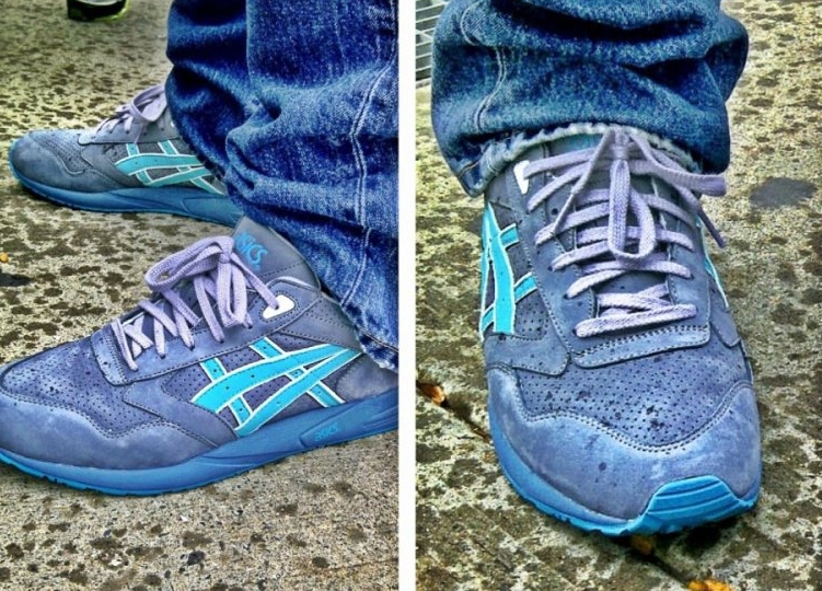 Ronnie Fieg Asics Gel Saga Neptune Blue 05