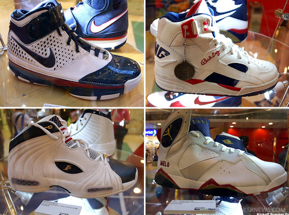 Team Usa Olympic Basketball Sneaker Showcase