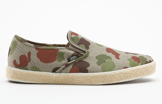 Vans California Slip On Washed Lp Camo 1