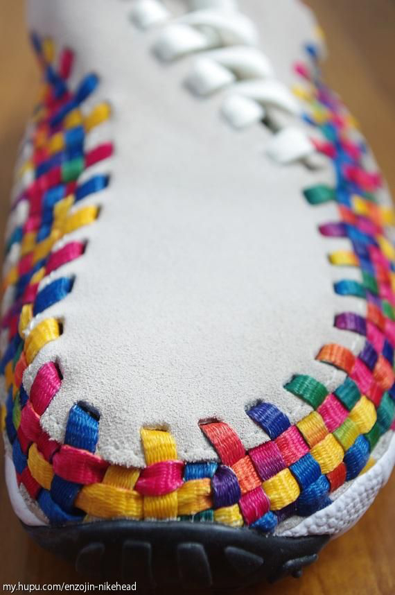 Woven Chukka Rainbow Wht 10