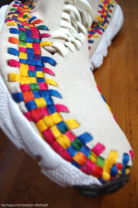 Woven Chukka Rainbow Wht 13