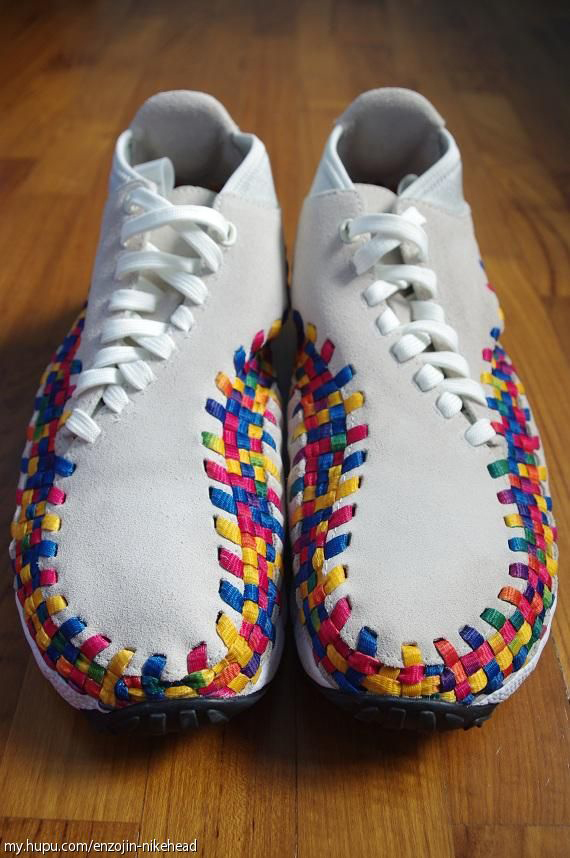 Woven Chukka Rainbow Wht 4