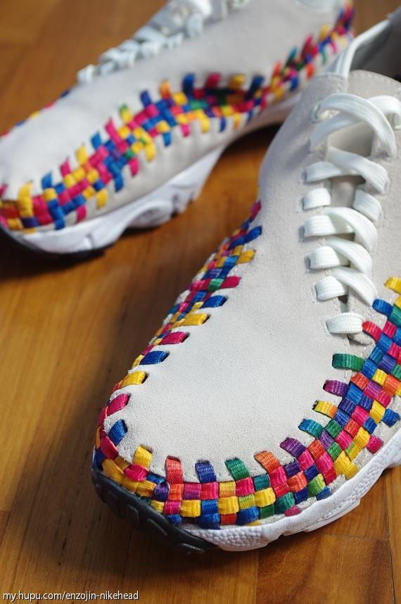 Woven Chukka Rainbow Wht 6