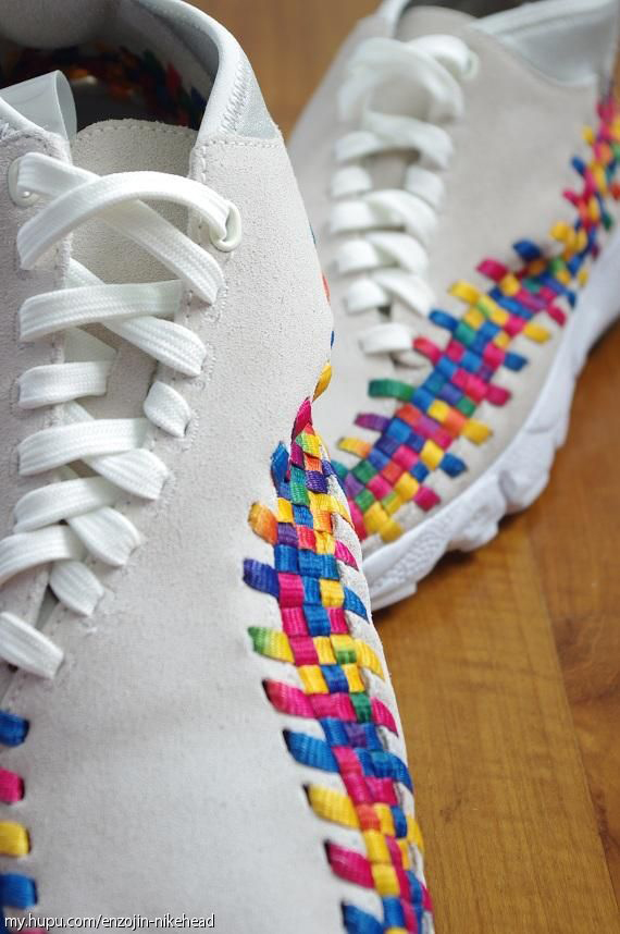 Woven Chukka Rainbow Wht 9