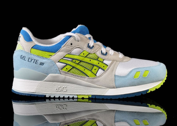 Asics Lady Gel Lyte Iii Weiss Lime