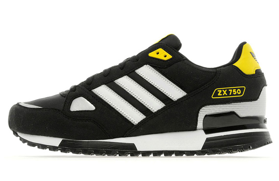 Adidas Zx750 Black Yellow White 6