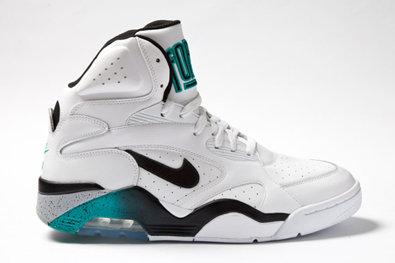 Air Force 180 High Wht Teal 1