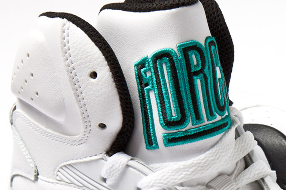 Air Force 180 High Wht Teal 5