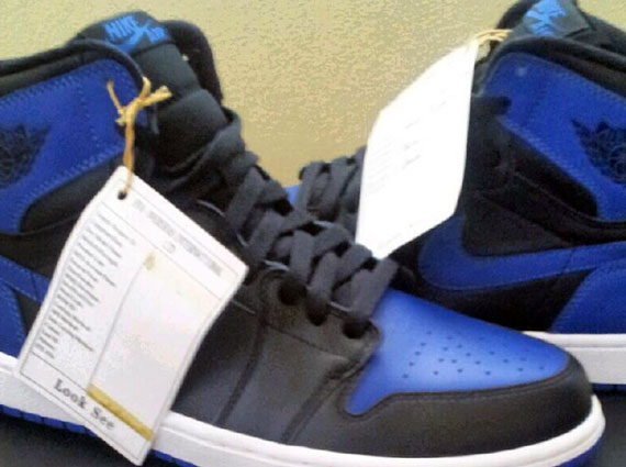 Air Jordan 1 - Black - Royal Blue