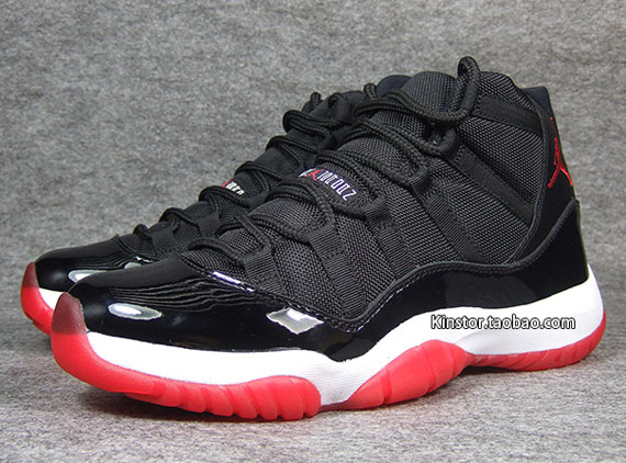 Air Jordan 11 - Black - Varsity Red - White