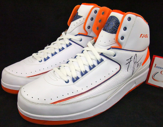 Air Jordan Ii Fred Jones Knicks Game Worn 3